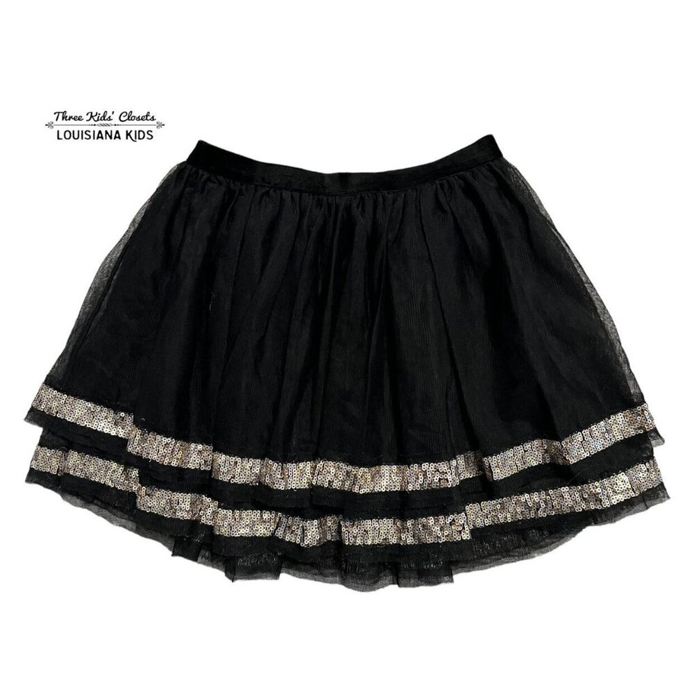 Cherokee XS (4/5) Black Sequin Tulle Skirt